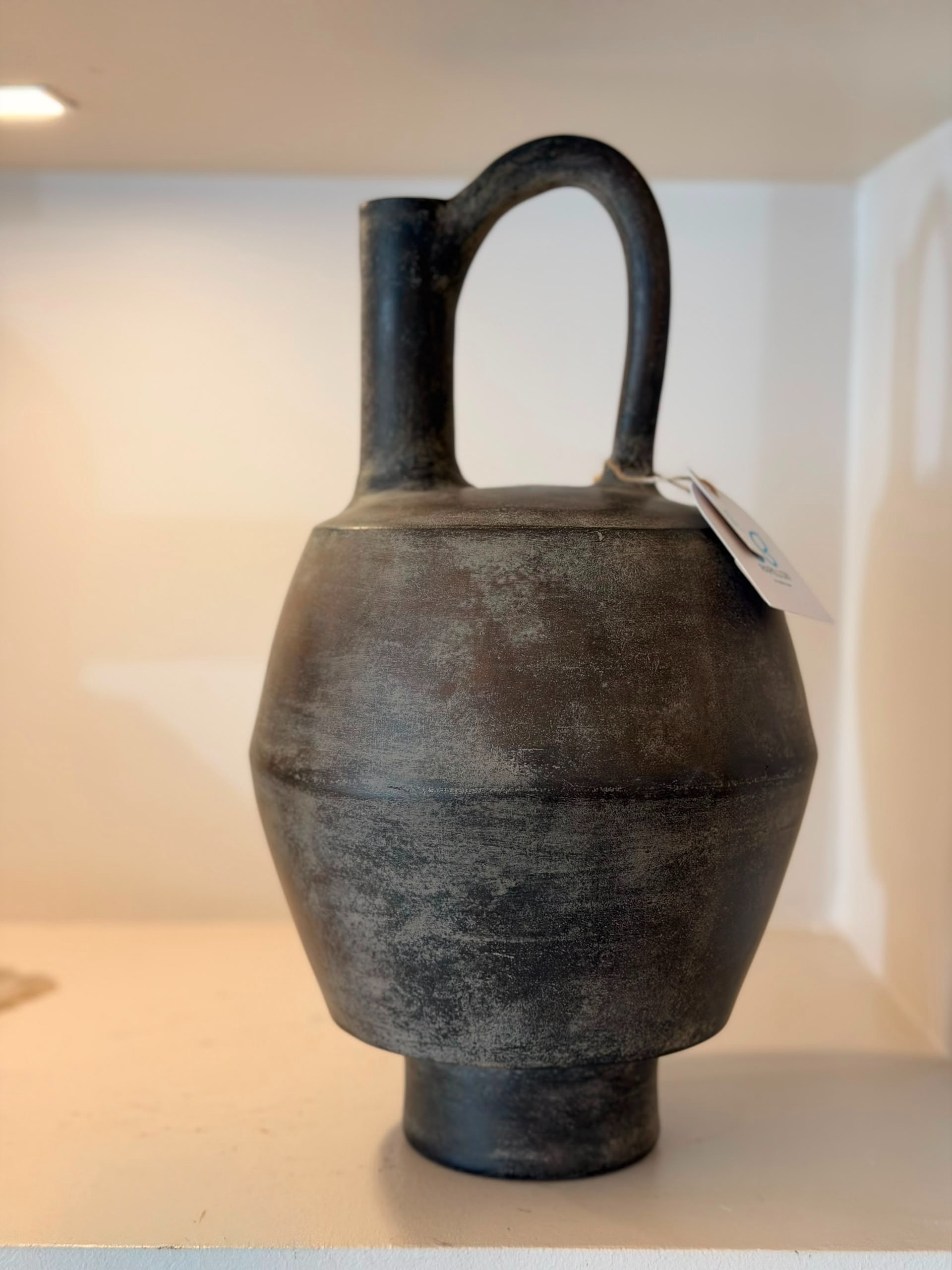 گلدان پتینه روستیک
