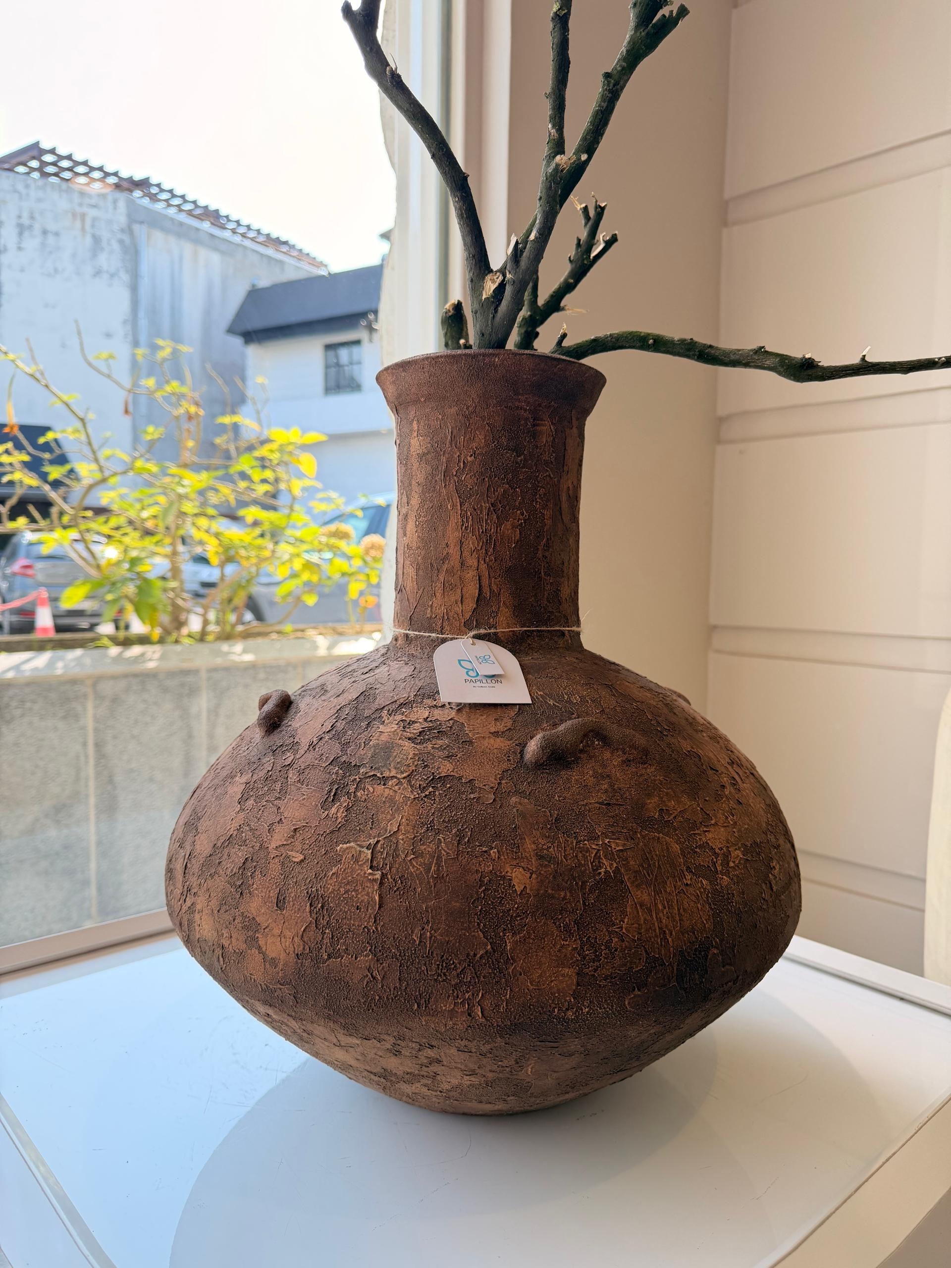 گلدان پتینه پینترستی چهارقفله