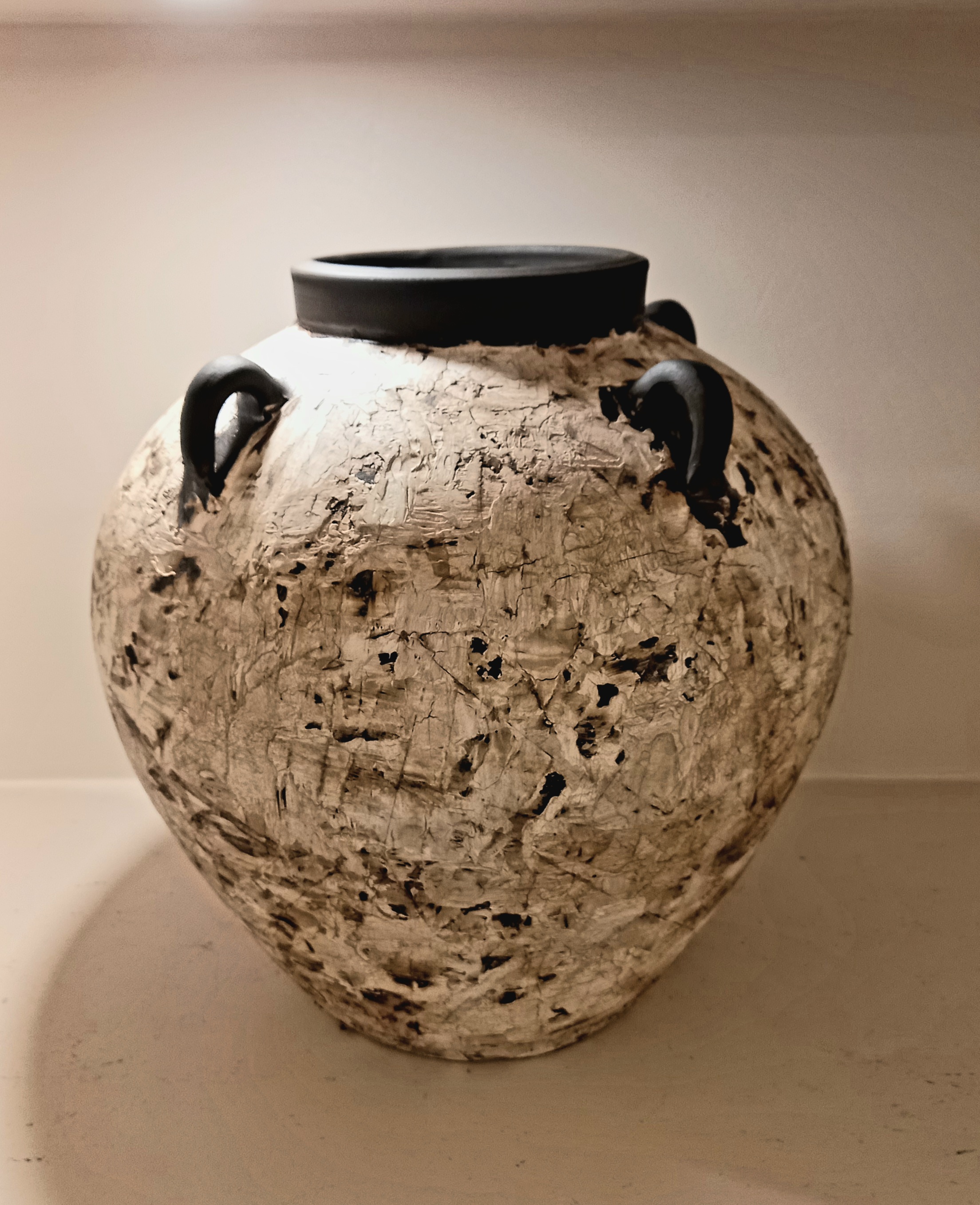 گلدان چهار قفله پتینه مصری