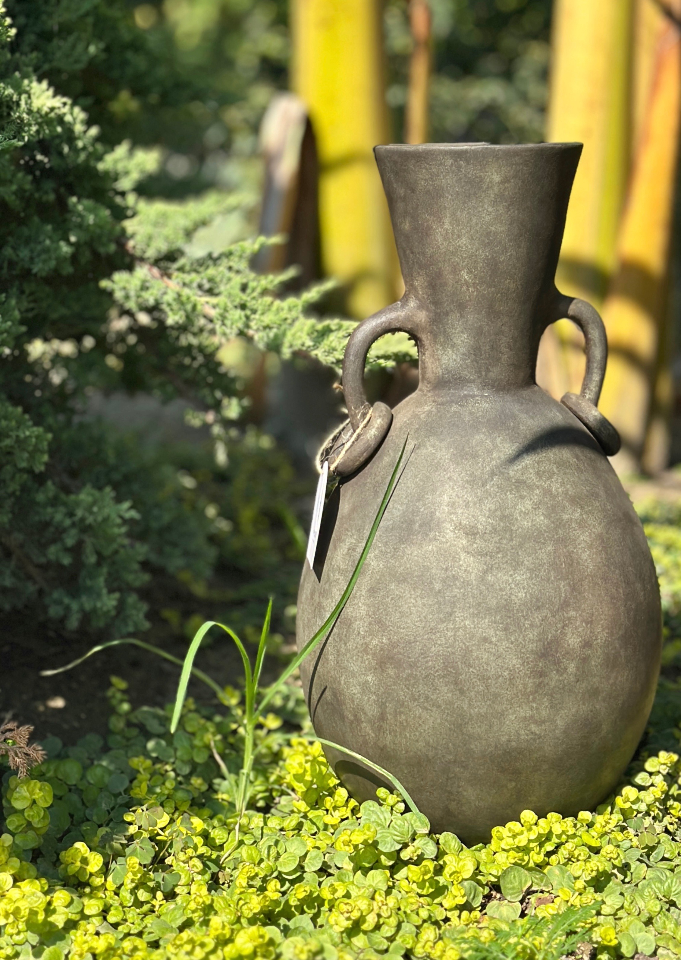 گلدان پتینه پینترستی گوشواره‌دار